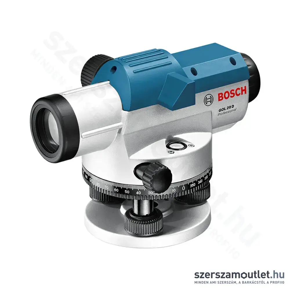 BOSCH GOL 20 D Optikai szintező +BT160 állvány +GR500 mérőléc