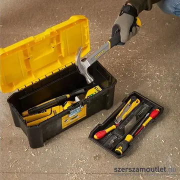 STANLEY ESSENTIAL Szerszámosláda rendszerezővel 410x200x210mm (STST75785-1)