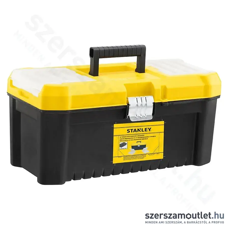 STANLEY ESSENTIAL Szerszámosláda rendszerezővel 410x200x210mm (STST75785-1)