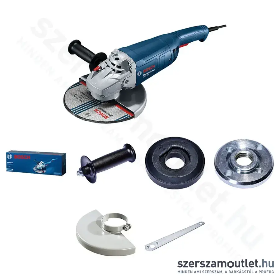 BOSCH GWS 2200 Sarokcsiszoló 2200W, 180mm (csomagolássérült)