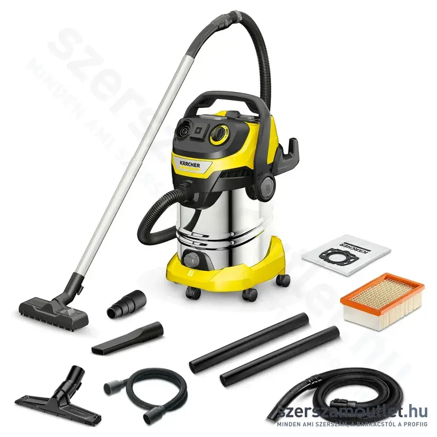 KARCHER WD6 P S V-30/8/22/T Renovation Nedves és száraz porszívó (30l, 1300W, 220-240V)