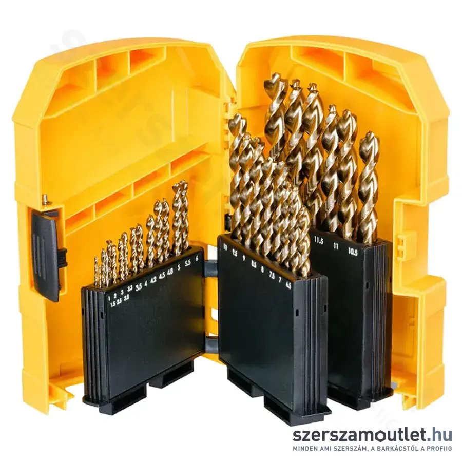 DEWALT Extreme2 Fémfúrószár készlet 1-13mm, 29db-os (DT7926-XJ)