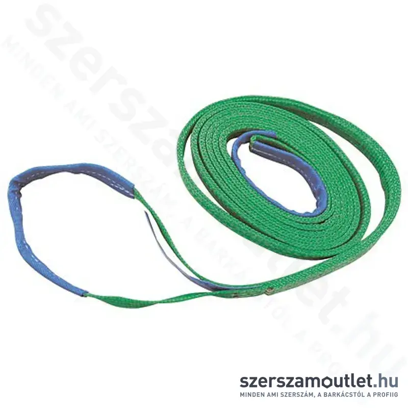 KERBL Emelő heveder ZÖLD (2m/60mm) (37622)