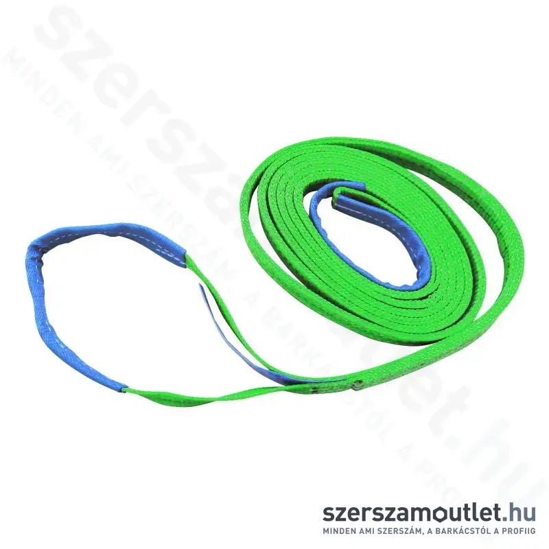 KERBL Emelő heveder ZÖLD (4m/60mm) (37624)