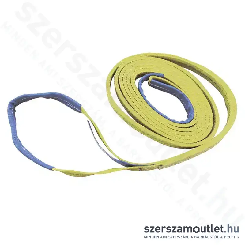 KERBL Emelő heveder SÁRGA (4m/90mm) (37634)