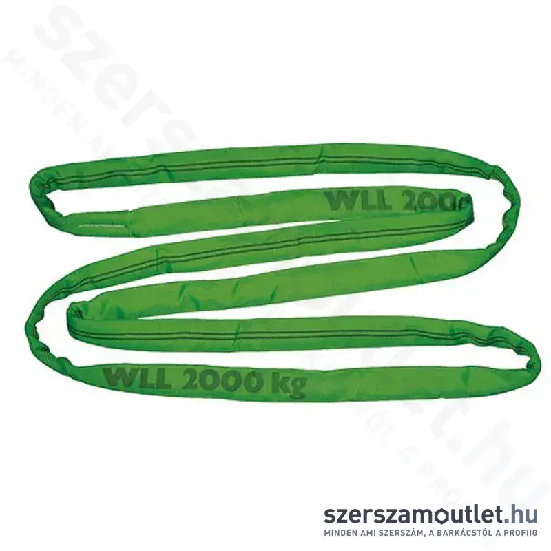 KERBL Emelő hurok ZÖLD 6m (2t/4t) (37726)