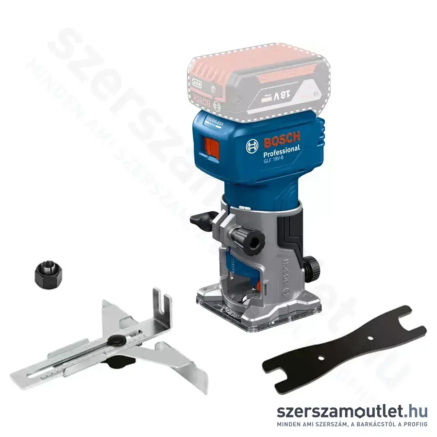BOSCH GLF 18V-8 Akkus élmaró 6-8mm, 1/4
