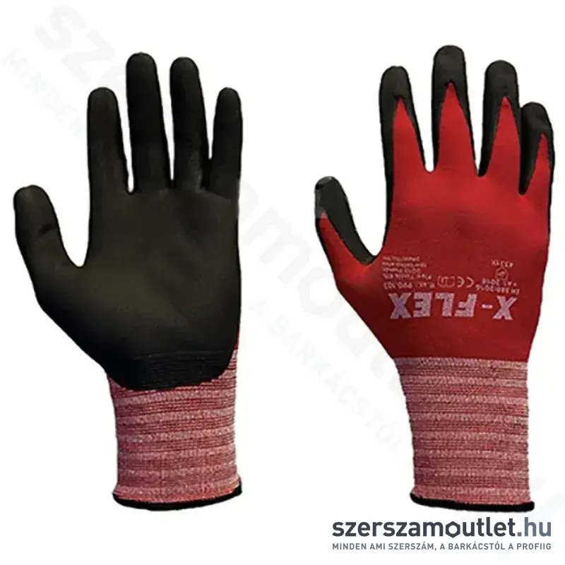 FLEX X-FLEX Munkavédelmi szerelőkesztyű 9/L (990103) (990.103)