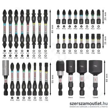 BOSCH PRO Impact Csavarbitkészlet 36db-os (2608522517)
