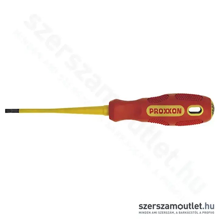 PROXXON Szigetelt, lapos csavarhúzó 1000V, 4x0,8x100mm (22304)