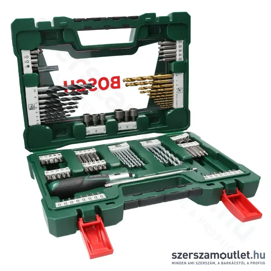 BOSCH 91 részes V-Line TiN fúró- és bitkészlet (2607017195)