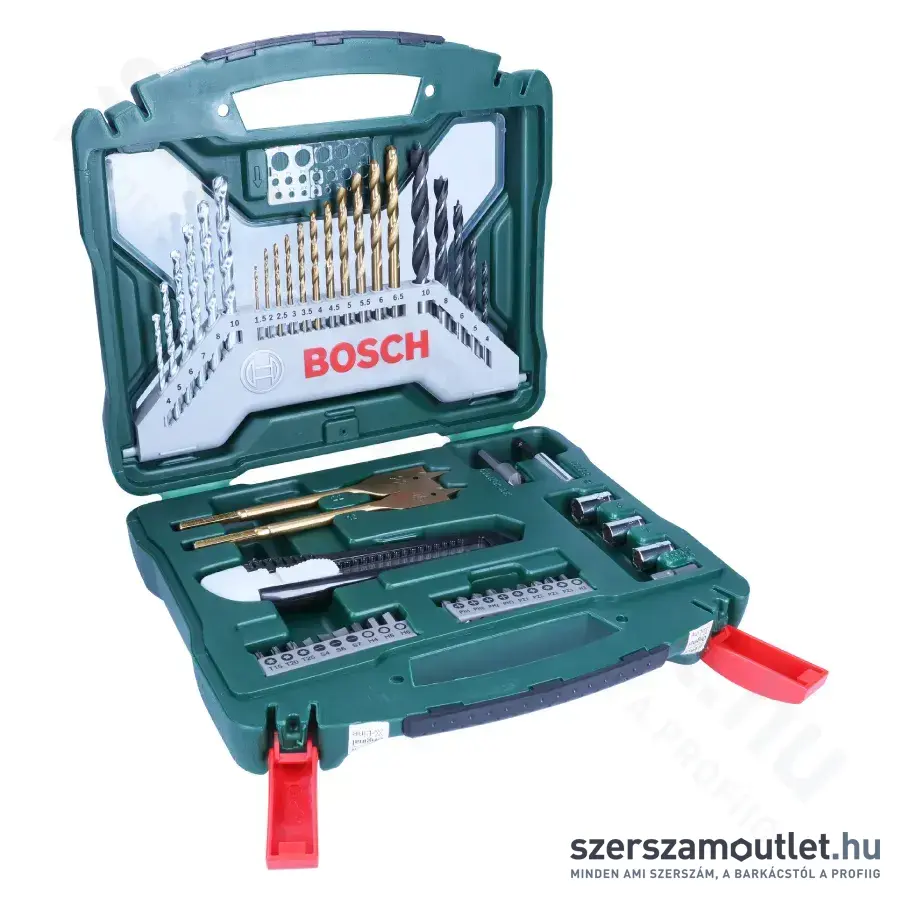 BOSCH 50 részes X-Line TIN fúró- és bitkészlet (2607019327)