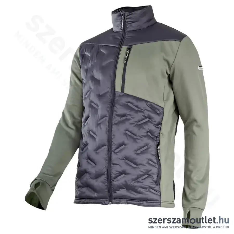 LAHTI PRO Steppelt, elasztikus kabát (Zöld/Fekete) (L401360)