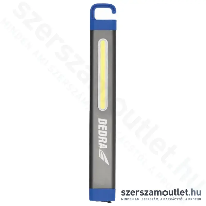 DEDRA SLIM COB LED-es zseblámpa 120-250lm, 25m, IPX4 (L0910)