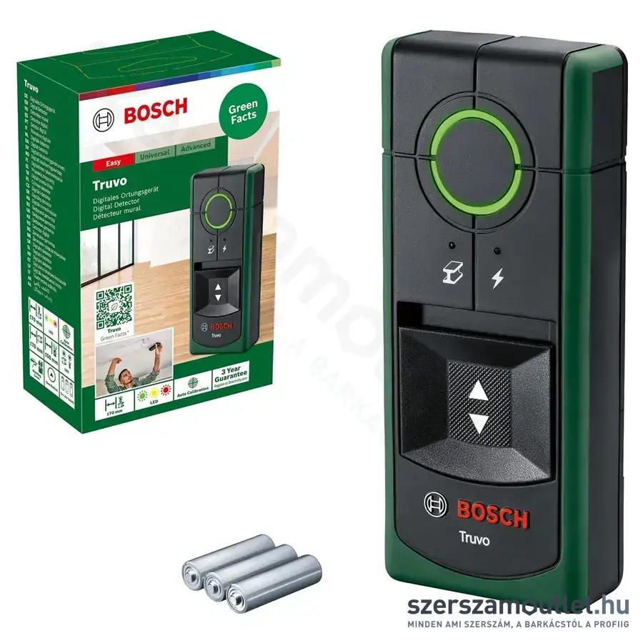 BOSCH Truvo II Digitális faldetektor 50/70mm (0603681205)