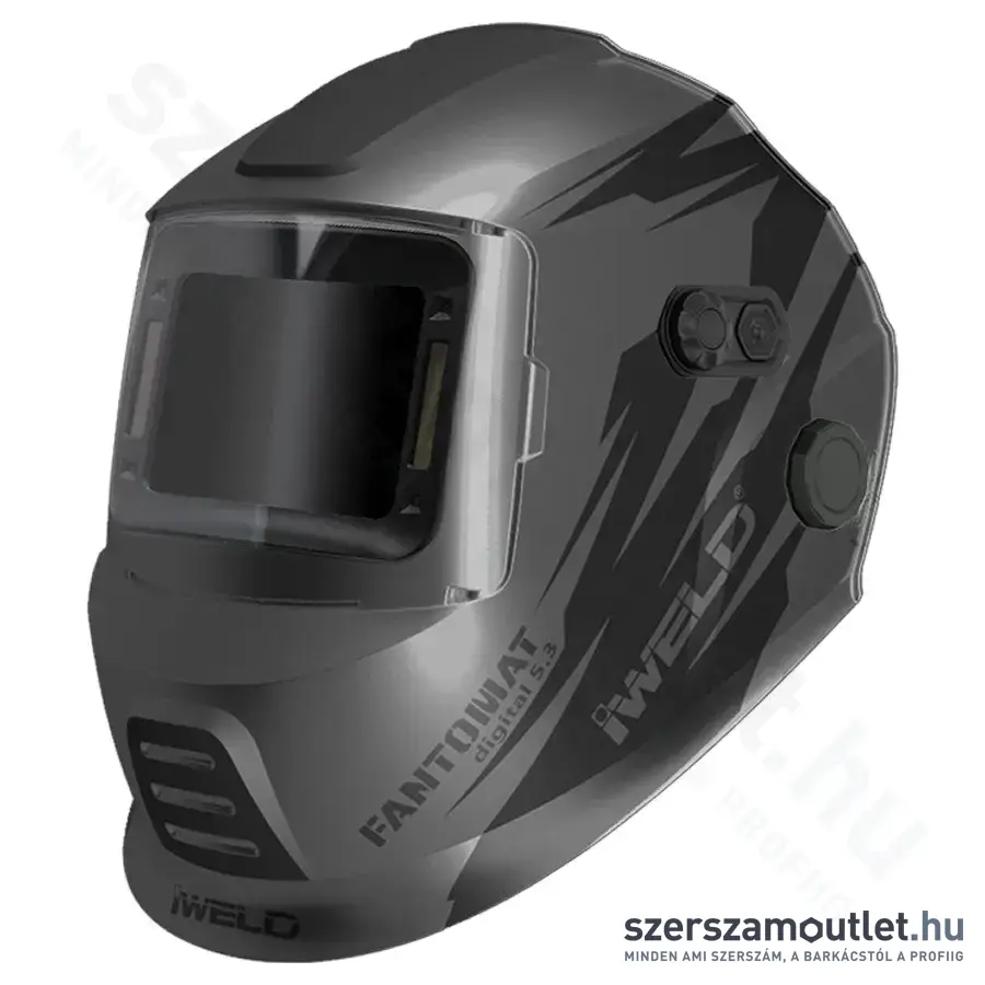 IWELD FANTOMAT 5.3 Automata hegesztő fejpajzs (Acélszürke) (8FNTMAT53GREY)
