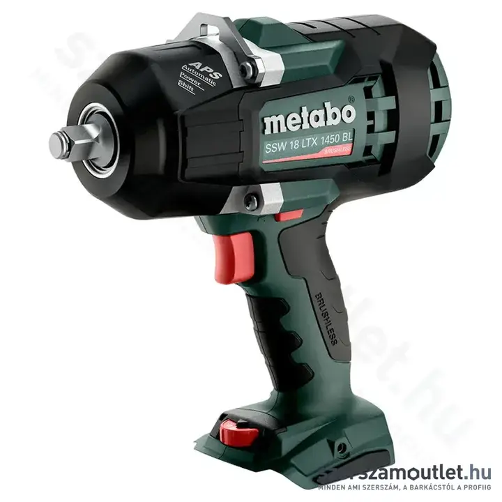 METABO SSW 18 LTX 1450 BL Akkus szénkefementes ütvecsavarozó 1/2