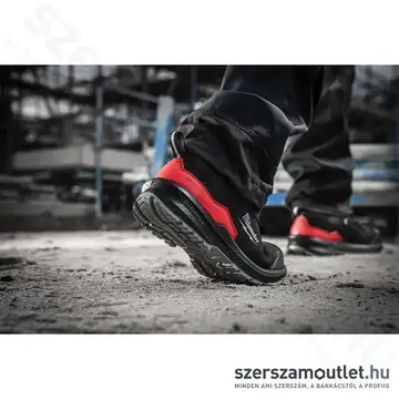 MILWAUKEE FLEXTRED S3S Munkavédelmi bőr magasszárú cipő BOA fűzővel 44-es (B1M110133)