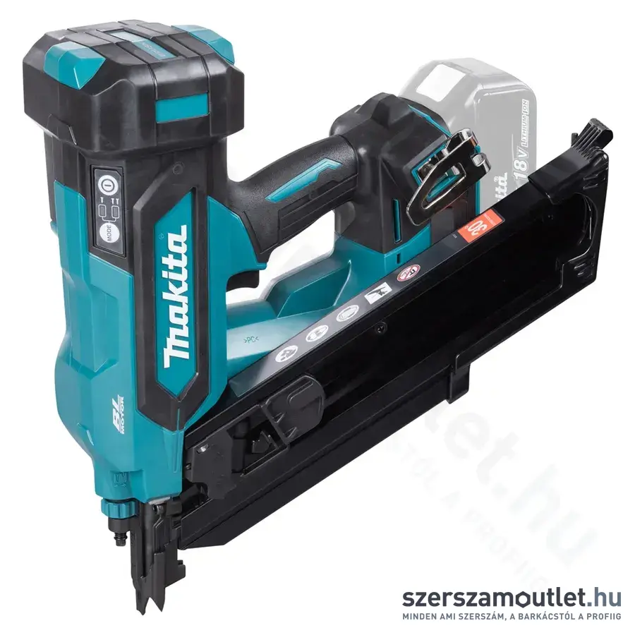 MAKITA DBN900ZK Akkus szegbelövő géptest (18V) (Akku és töltő nélkül!)
