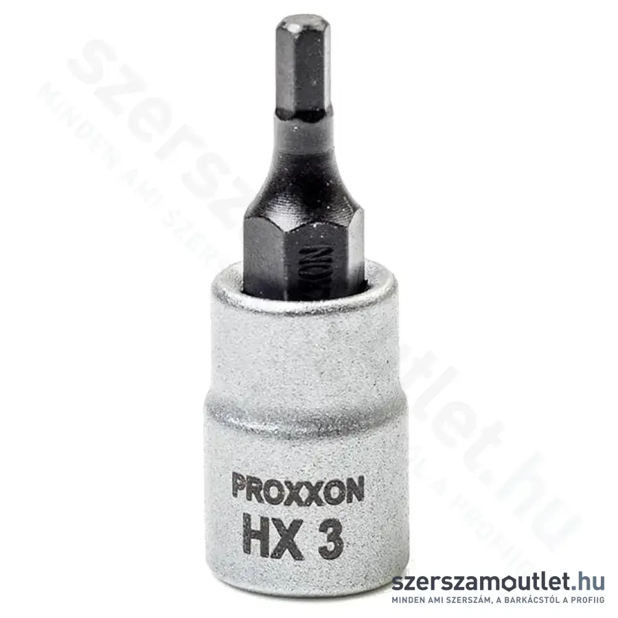 PROXXON Dugókulcs bitfejjel 1/4