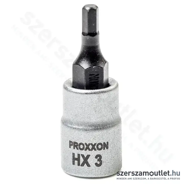 PROXXON Dugókulcs bitfejjel 1/4