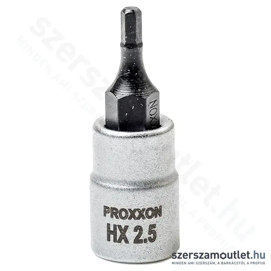 PROXXON Dugókulcs bitfejjel 1/4