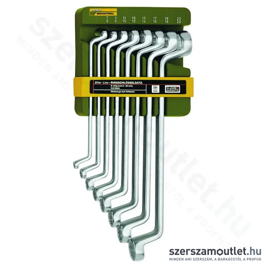 PROXXON SlimLine Csillagkulcs készlet 6-22mm, 8db-os