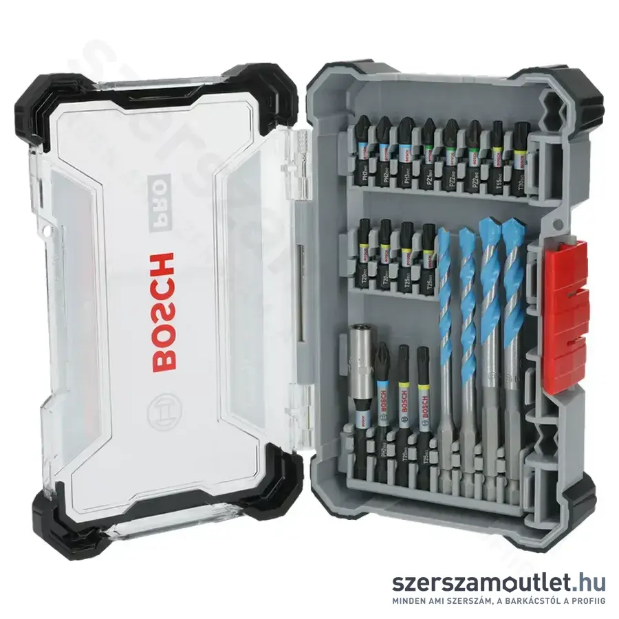 BOSCH PRO Impact Csavarbitkészlet + fúrószár készlet 5-8mm, 20db-os