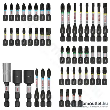 BOSCH PRO Impact Csavarbitkészlet 50db-os