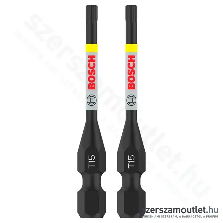 BOSCH PRO Torx Impact Bit T15x55mm (2db/csomag)