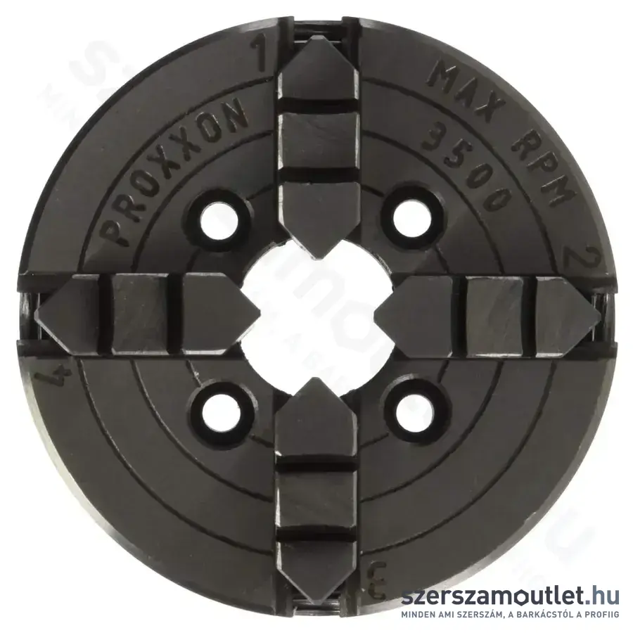PROXXON Tokmány, egymástól független 4 pofával PD 250/E-hez 75mm