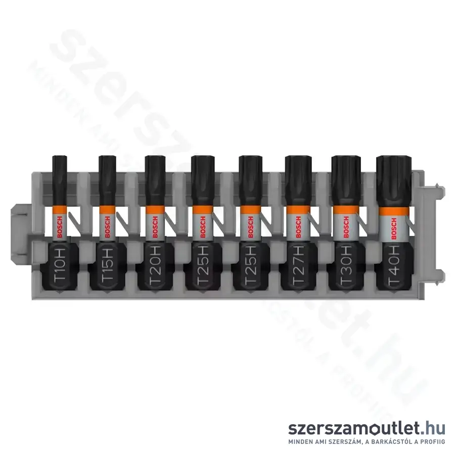 BOSCH PRO Impact Torx csavarbitkészlet T10-T40, 8db-os