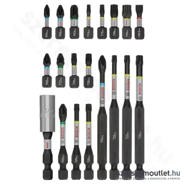 BOSCH PRO Impact Csavarbitkészlet 20db-os