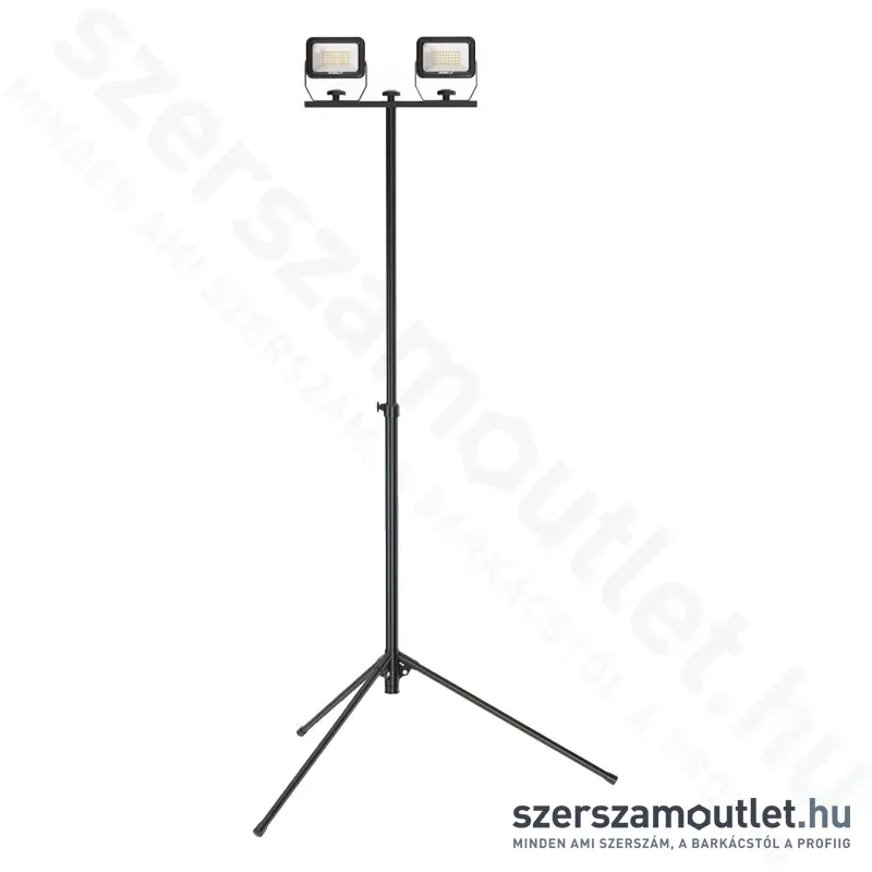 DEDRA Műhelylámpa LED háromlábú álvánnyal (2x2700lm) (L1074-32)