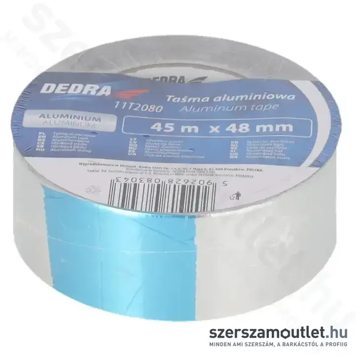 DEDRA Alumínium szalag 48mm/45m (11T2080)