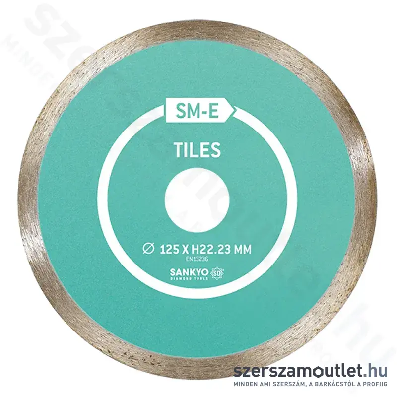 SANKYO Gyémánttárcsa 125x22,2mm (SME1253000)