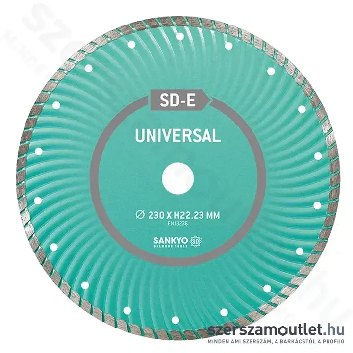 SANKYO Gyémánttárcsa 230x22,23mm (SUDE230300)