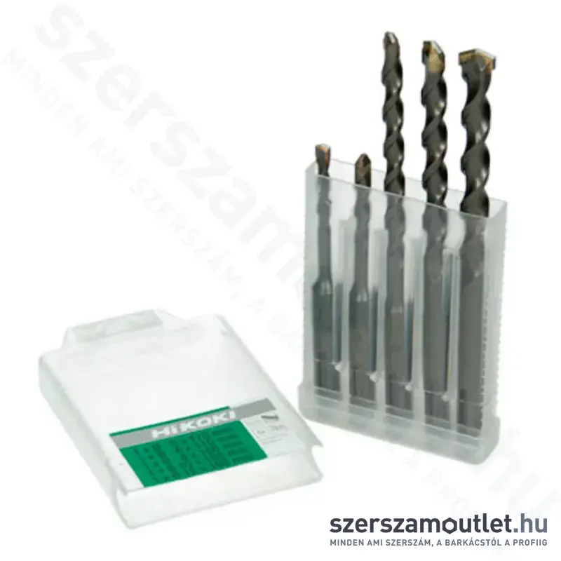 HIKOKI Fúrószár készlet 5 részes SDS-Plus (5-12mm) (4100840)