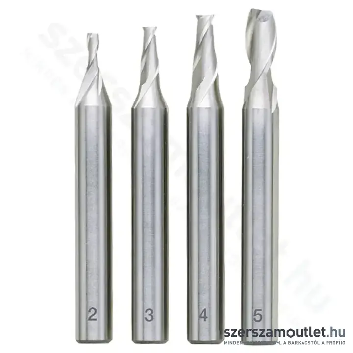 PROXXON DIN 327 HSS Marószár készlet 2-5mm, 4db-os
