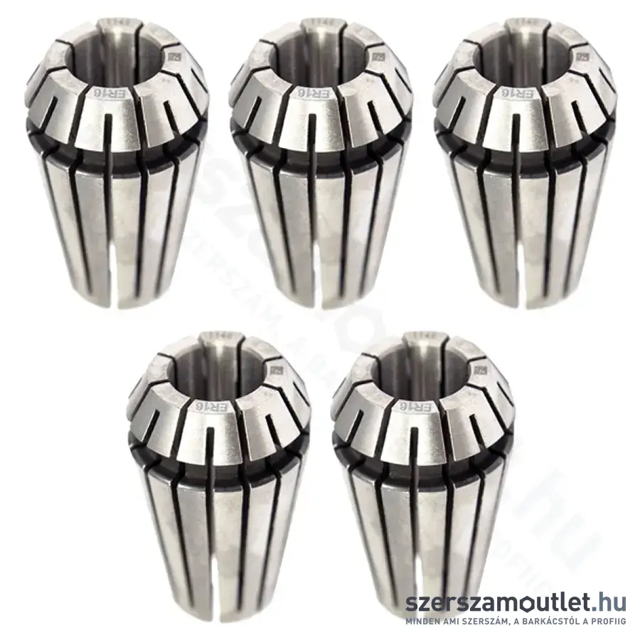PROXXON ER 16 típusú befogópatronkészlet több tartományban, FF és PF 250/BL-hez, 2,4-5mm