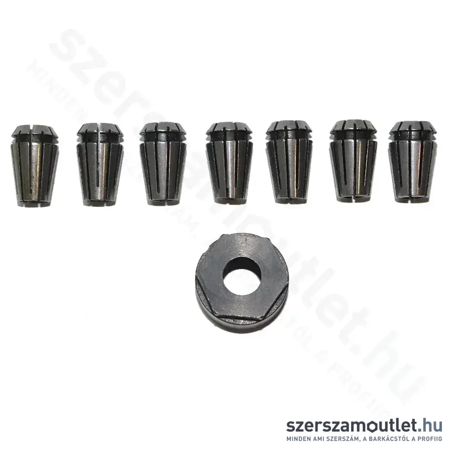 PROXXON ER 11 típusú befogópatron készlet FD 150/E-hez, 2-7mm