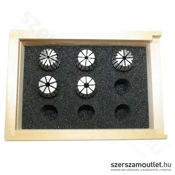 PROXXON ER 20 típusú befogópatronkészlet FF 500/BL-hez, 2,4-5mm, 5db-os