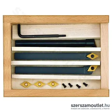 PROXXON Kés készlet volfrámbetétekkel 10x10x90mm, 3db-os