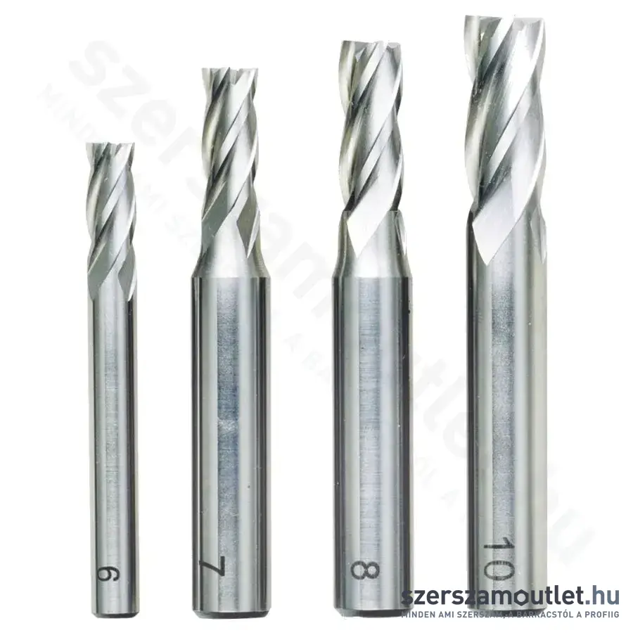 PROXXON DIN 844 HSS Marószár készlet 6-10mm, 4db-os