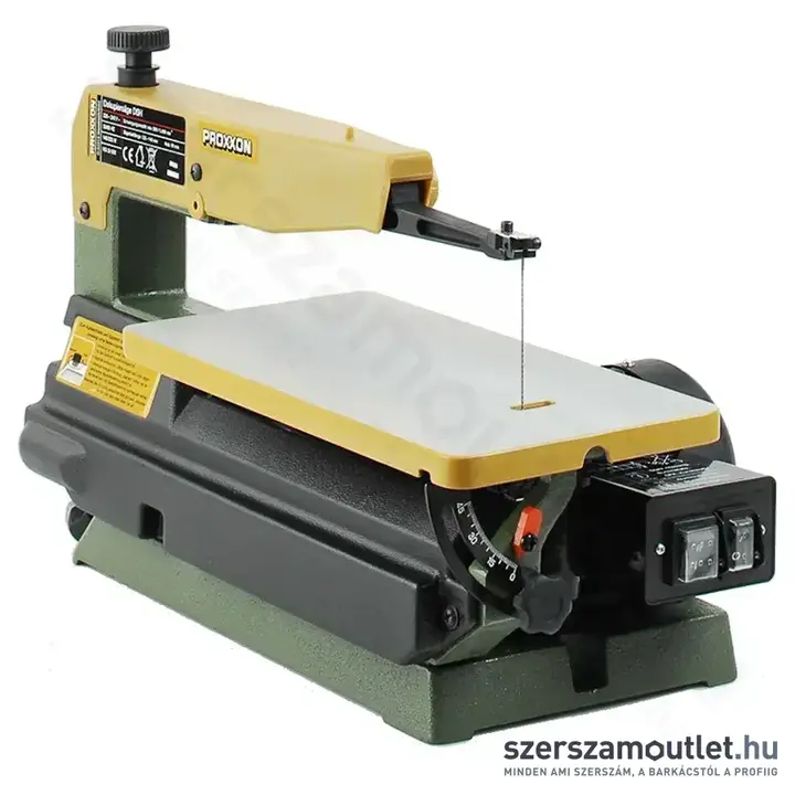 PROXXON DSH Dekopírfűrész, szénkefementes, 45°, 205W/230V