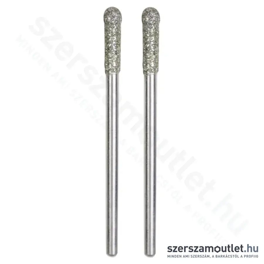 PROXXON Gyémánt csiszolófej, gömb alakú, 3,2x2,35mm (2db/csomag)