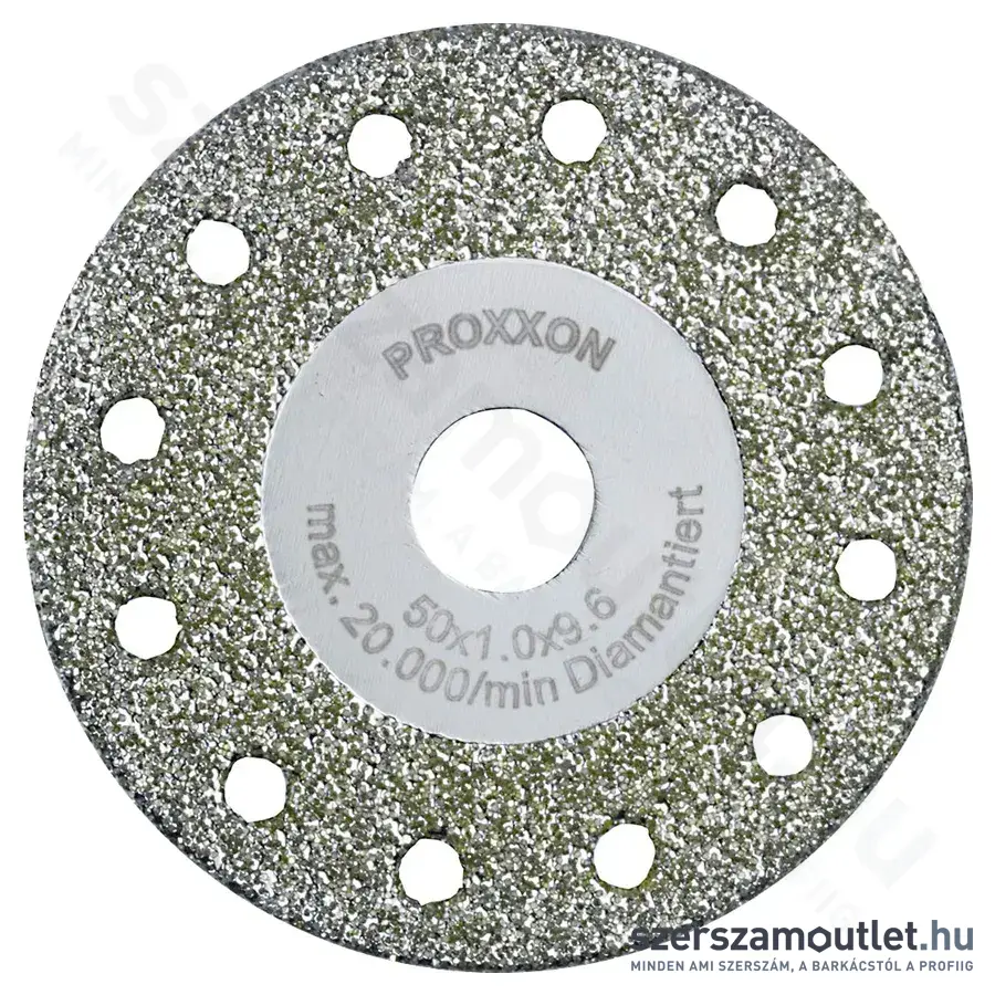 PROXXON Gyémánt vágótárcsa 50x2,1x9,6mm