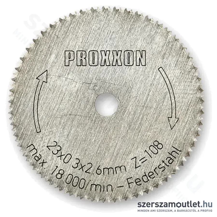 PROXXON Csere vágótárcsa MIC MICRO mini sarokcsiszolóhoz 23x0,3x2,6mm