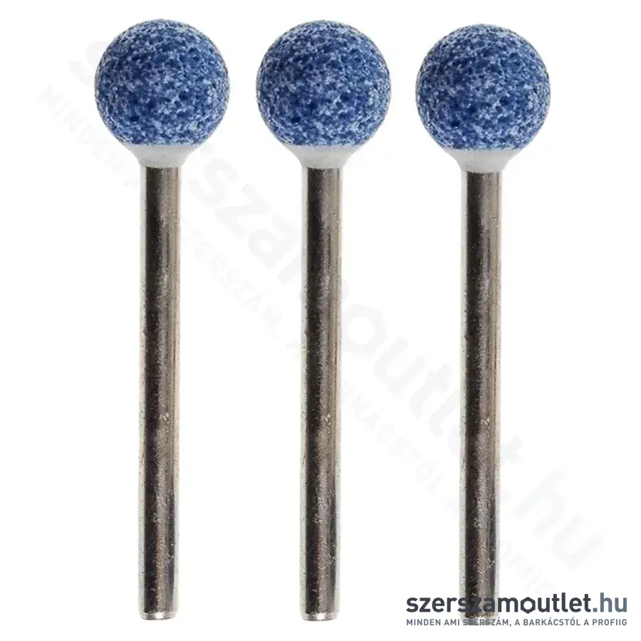 PROXXON Csiszolófej, gömb alakú, 9mm, 3mm (3db/csomag)