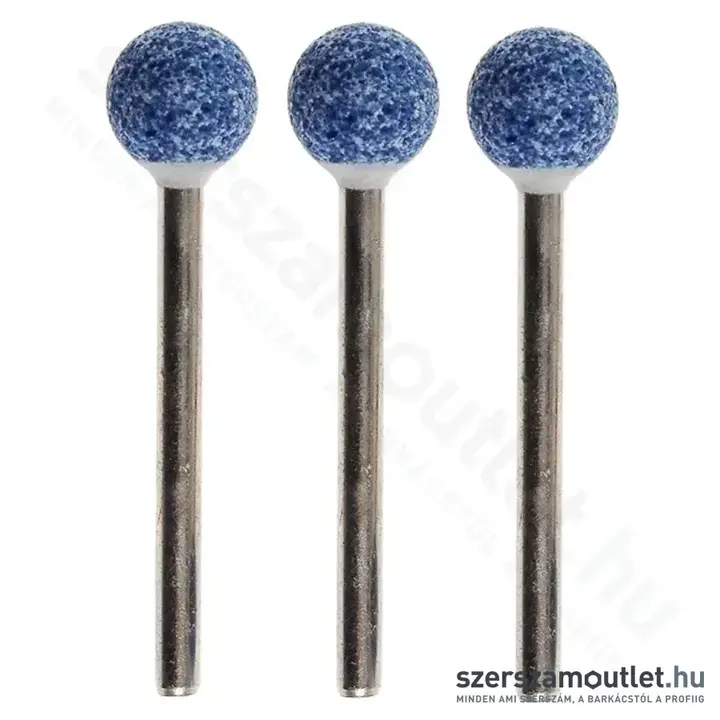 PROXXON Csiszolófej, gömb alakú, 9mm, 3mm (3db/csomag)